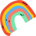 Colorful shape