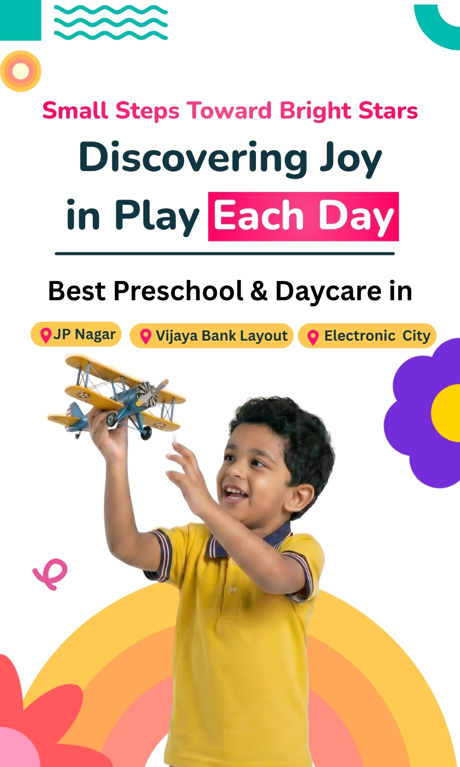 Cradle to Stars preschool admissions open banner